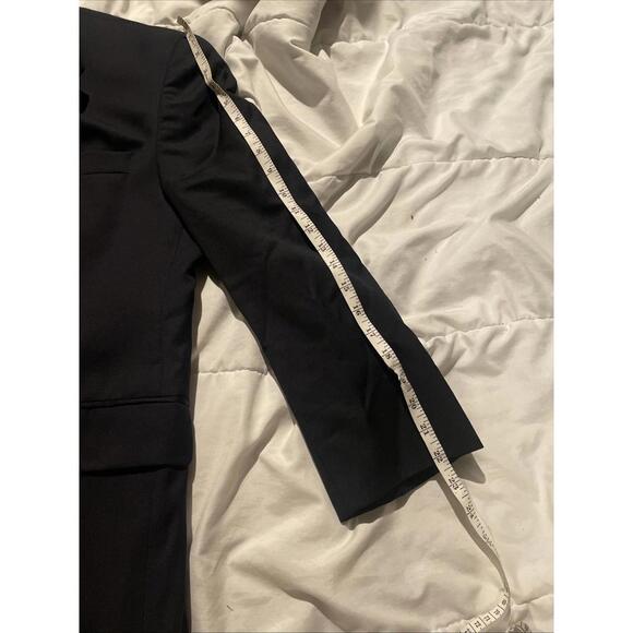 Ralph Lauren Blazer  Mens 38S Black Lined Single Vent 2 Gold Buttons White Label - Picture 3 of 7